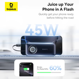  Pin Dự Phòng Baseus EnerCore CR11 10000mAh 45W (1*Type-C port, with Type-C Retractable Cable, Digital Display) 
