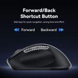  Chuột Không Dây Công Thái Học VENTION KTH (2.4GHz, 4000DPI, 5-Level DPI Adjustment, 6 Buttons, ≤10m, AA Battery) 