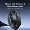  Chuột Không Dây Công Thái Học VENTION KTH (2.4GHz, 4000DPI, 5-Level DPI Adjustment, 6 Buttons, ≤10m, AA Battery) 