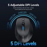  Chuột Không Dây Công Thái Học VENTION KTH (2.4GHz, 4000DPI, 5-Level DPI Adjustment, 6 Buttons, ≤10m, AA Battery) 