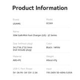  Củ Sạc Nhanh USAMS CC269 30W (GaN Charger) 