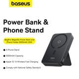  Pin Sạc Không Dây Nam Châm Baseus MagPro Magnetic Bracket Wireless 5000mAh 20W ( tích hợp chân đế giữ điện thoại) 