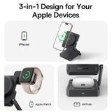  Đế Sạc Đứng Không Dây 3-in-1 Baseus PicoGo AF21 35W (Qi2.2 25W Wireless Charging) 