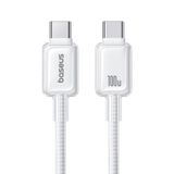  Cáp Sạc Nhanh C to C Baseus Crystal-Clear 100W (480Mbps, Dual-Layer Protection) 