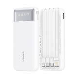  Pin Dự Phòng Kèm Cáp Type-C+Lightning+Micro USAMS CD273 10000mAh 10W (CCC / 3C Certification, LED Display) 