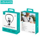  Giá Đỡ Điện Thoại Từ Tính Đeo Cổ USAMS JOY02 (For 4.7–7.2" phones, 66cm Neck Strap Length, 360° rotating phone clamp) 