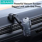  Giá Đỡ Điện Thoại Cho Ô Tô USAMS ZJ091 (Car Center Console Version, For 4.5-6.9" Mobile Phones) 