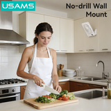 Quạt Để Bàn Kiêm Chân Đế Từ Tính USAMS ZB363 2.7W (2000mAh, 6H, 3-Speed Adjustment, Digital Display, 180° Adjustable) 