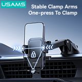  Giá Đỡ Điện Thoại Cho Ô Tô USAMS ZJ091 (Car Center Console Version, For 4.5-6.9" Mobile Phones) 