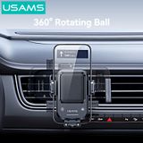  Giá Đỡ Điện Thoại Cho Ô Tô USAMS ZJ090 (Air Vent Version, For 4.5-6.9" Mobile Phones) 