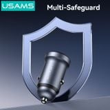  Tẩu Sạc Cho Ô Tô USAMS CC321 30W (1*Type-C Port) 