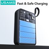  Pin Dự Phòng Kèm Cáp Type-C + Lightning USAMS CD279 PB98 G657-2 20000mAh 22.5W (Digital Display, CCC / 3C Certification) 