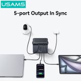  Pin Dự Phòng USAMS CD270 80000mAh 65W (2*Type-C + 2*USB-A port, Digital Display) 