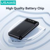  Pin Dự Phòng Kèm Cáp Type-C+Lightning+Micro USAMS CD273 10000mAh 10W (CCC / 3C Certification, LED Display) 
