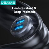  Tẩu Sạc Cho Ô Tô USAMS CC320 2.4A (2*USB-A Port) 