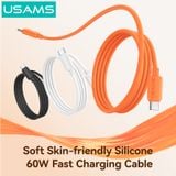  Cáp Sạc Nhanh C to C USAMS SJ787 U98 60W (480Mbps, 1m) 