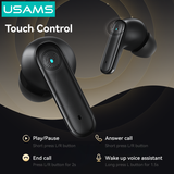  Tai Nghe Bluetooth TWS USAMS Echo E05 (Bluetooth v6.0, 3.5H, 3D Surround Stereo Sound, Low latency) 