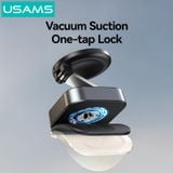  Đế Giữ Điện Thoại Hút Chân Không + Từ Tính USAMS ZJ093 (3-Axis folding, N52 Strong magnetic adsorption, 720° Rotation) 