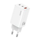  Củ Sạc Nhanh 2C+A USAMS CC272 / CC265 67W (GaN Charger, 3 Port, CC272 chân dẹp / CC265 chân tròn) 