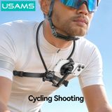  Giá Đỡ Điện Thoại Từ Tính Đeo Cổ USAMS JOY02 (For 4.7–7.2" phones, 66cm Neck Strap Length, 360° rotating phone clamp) 
