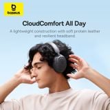  Tai Nghe Chụp Tai Không Dây Baseus Bass BH1 (Bluetooth v6.0, 80H, 600mAh, SuperBass 2.0, AI ENC, Ultra-Low Latency, Smart App Control) 