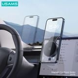  Giá Đỡ Điện Thoại Nam Châm Trên Ô Tô USAMS ZJ079 (Xoay 180°) 