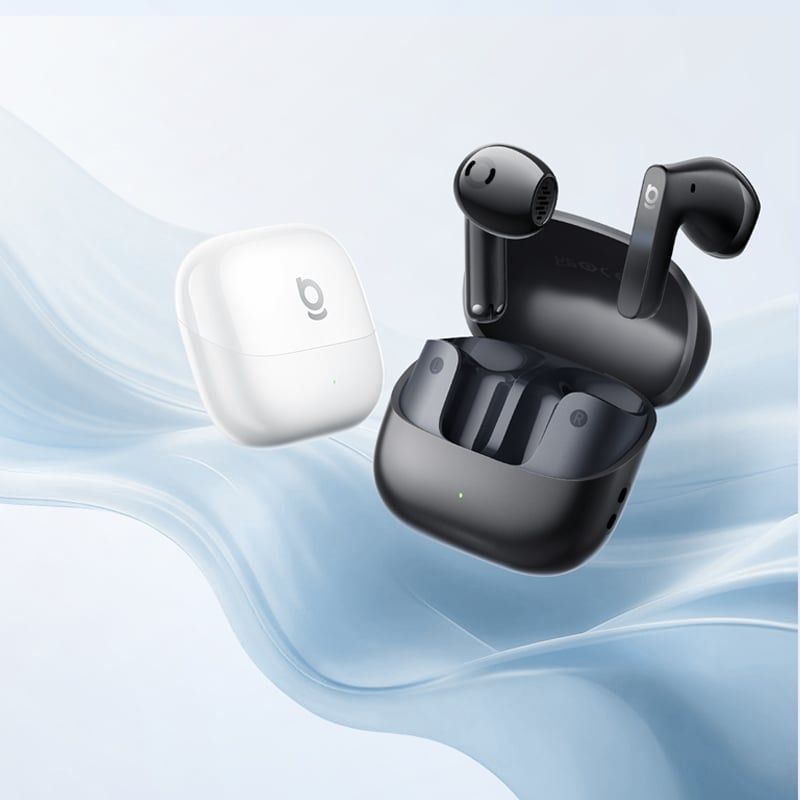 Tai Nghe Không Dây TWS Baseus Bass BS1 (Bluetooth v6.0, 7H, Adaptive ANC, IP55, 6-Mics ENC, Smart App Control) 