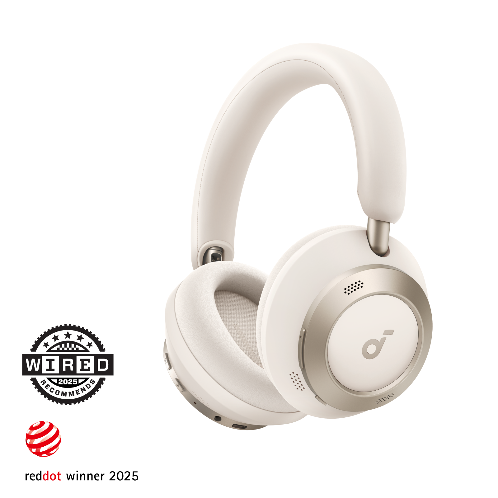  Tai Nghe Chụp Tai Không Dây SOUNDCORE Space One Pro (Bluetooth v5.3, 60H, Hi-Res Audio, Adaptive ANC 3.0, Multipoint Connection, 6 Mics Noise-Canceling, Google Fast Pair, Support App) 