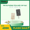  Pin Dự Phòng ROCK P28 with Cable 10000mAh 20W (Tích Hợp Nam Châm Giữ Điện Thoại) 