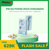  Pin Dự Phòng ROCK Doraemon P92 Dual PD20W 10000mAh Travel Series (Tích Hợp Cáp Type-C và Lightning, Doraemon Authentic Licensed) 