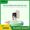  Pin Dự Phòng ROCK Crayon Shinchan P95/P99 10000mAh/20000mAh 22.5W (with Built-in Type-C + Lightning Cable) 