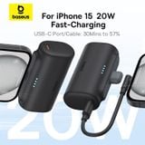  Pin Sạc Dự Phòng Mini Baseus Compact Fast Charging Power Bank Type-C Edition 5000mAh 20W - Cũ 