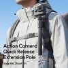 Ulanzi VL04 Action Camera Quick Release Extension Pole Invisible Rod Selfie Stick for insta360 X5/X4 for DJI Pocket 3 Action 6