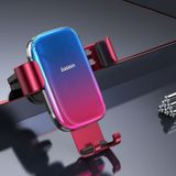  Đế giữ điện thoại trên xe Ô Tô Baseus Glaze Gravity Car Mount (New 2020 upgrade Model, Metal Bracket, Air Outlet Version - Gắn khe gió máy lạnh) 