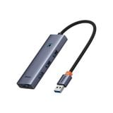  Hub Mở Rộng Kết Nối Đa Năng Baseus Flite Series HUB Docking Station Cho Macbook Laptop Smartphone Stable (Type-C to USB3.0 RJ45 SD/TF HDMI 4K/60Hz PD 100W) 