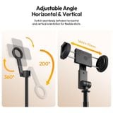  Ulanzi SK27 Portable Selfie Stick Tripod Magnetic Version/Phone Clamp Version 8-Section Pole Dynamic Vlog Tracking Vlog Shots 