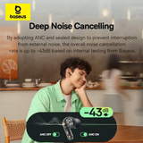  Tai Nghe Không Dây TWS Baseus Bass BP1 NC (Bluetooth v6.0, 7H, IP55, -43dB ANC, 4-Mic AI ENC, SuperBass) 