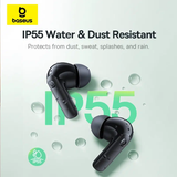  Tai Nghe Không Dây TWS Baseus Bass BP1 NC (Bluetooth v6.0, 7H, IP55, -43dB ANC, 4-Mic AI ENC, SuperBass) 