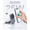  Đế Sạc Không Dây Để Bàn 2-in-1 AUKEY MagFusion L Pro LC-MC212 25W (Qi2.2, Strong magnetic attraction) 