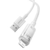  Cáp Sạc Nhanh Tự Ngắt Baseus Explorer Series 2 USB A to Lightning 2.4A dùng cho iPhone/iPad (Smart Power-Off with Smart Temperature Control, Fast Charging Cable) 