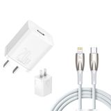  Bộ sạc nhanh, nhỏ gọn Baseus Super Si Quick Charger 20W dùng cho iPhone 12/iP11/XS Max (Type C, 20W/18W, PD/ QC3.0 Quick charger) 