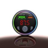  Tẩu Sạc Cho Ô Tô USAMS CC328 30W (1*Type-C + 1*USB-A port, Bluetooth v5.2, RGB Ambient Lighting, 2 Playback Modes​) 