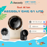  Quạt Để Bàn AECOOLY High Speed Chic 01 Lite (4000mAh, 20H, 100 Adjustable Speed, LED Digital Display) 