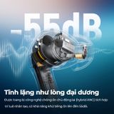  Tai Nghe Bluetooth TWS SoundPEATS Air5 Pro (Bluetooth v5.4, 7H, AI Hybrid ANC, LC3 codec, Control via PeatsAudio app, 6-Mics Built-in + Qualcomm cVc Algorithm) 