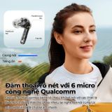  Tai Nghe Bluetooth TWS SoundPEATS Air5 Pro (Bluetooth v5.4, 7H, AI Hybrid ANC, LC3 codec, Control via PeatsAudio app, 6-Mics Built-in + Qualcomm cVc Algorithm) 