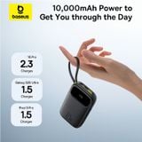  Pin Sạc Dự Phòng Baseus EnerFill FC31 10000mAh/20000mAh 22.5W (Digital Display, with 2 Built-in Cables) 