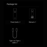  Pin Dự Phòng CUKTECH 10 10000mAh 150W (CCC / 3C Certification, TFT Digital Display, 1*Type-C + 1*USB-A ports, PD3.0/PPS5A/QC/Mi Turbro 120W) 