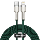  Cáp sạc nhanh C to Lightning 20W cho iPhone 12 Series Baseus Cafule Metal Series (20W, Type C to Lightning Fast charge  Data Cable) 