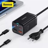 Bộ Sạc Nhanh PowerStrip Baseus GaN3 Pro Desktop Fast Charger 4 in 1 65W/100W (PD/Quick Charge 4.0/QC3.0/AFC/PPS) 