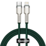  Cáp sạc nhanh C to Lightning 20W cho iPhone 12 Series Baseus Cafule Metal Series (20W, Type C to Lightning Fast charge  Data Cable) 